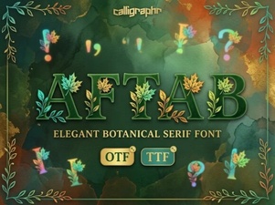 Aftab Font: Creative Applications for Modern Design