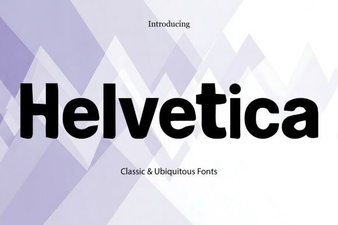 Helvetica: a Classic Font for Modern Designs