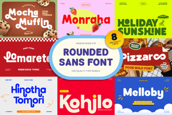 Rounded Sans Font Bundle for Modern Design Projects
