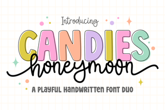 Design with Candies Honeymoon Font