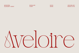 Aveloire Font: Elegance for Modern Designs
